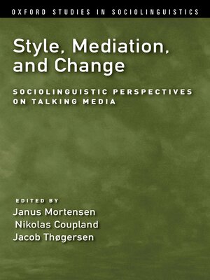 cover image of Style, Mediation, and Change